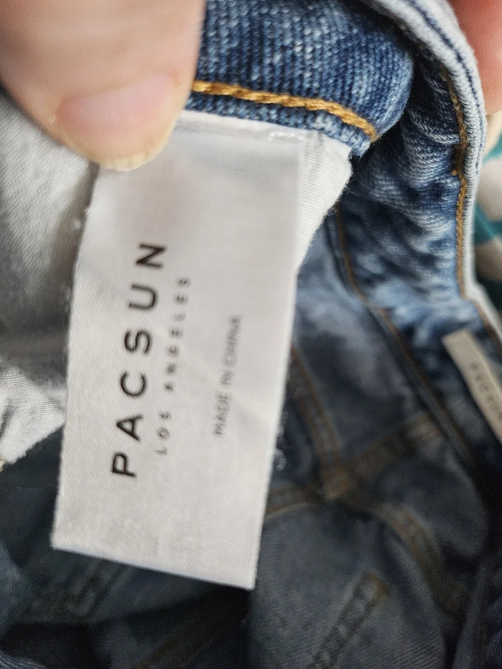 PacSun High-Waist Blue Women’s Jeans with Belt